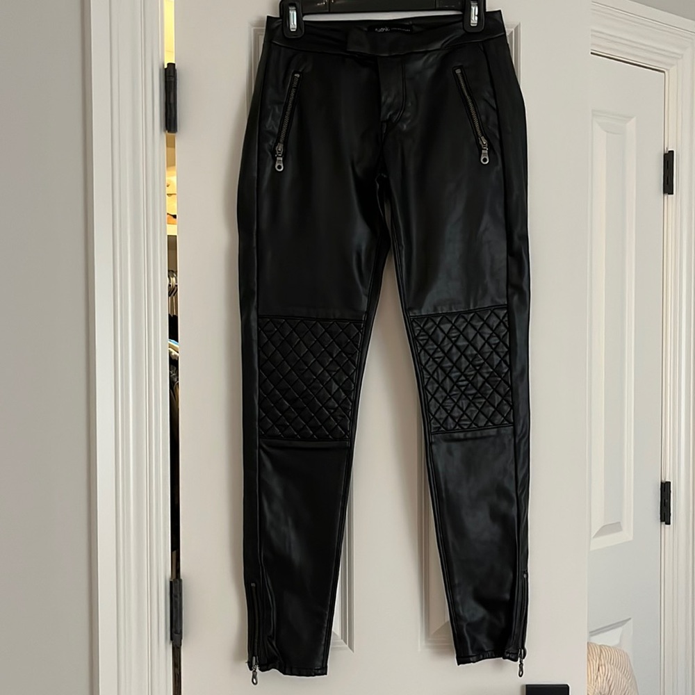 Work Leather Pants - Gem